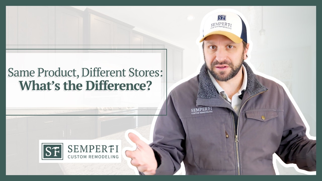 Same Product, Different Quality | Semper Fi Custom Remodeling Asheville, NC / WNC & Greenville, SC