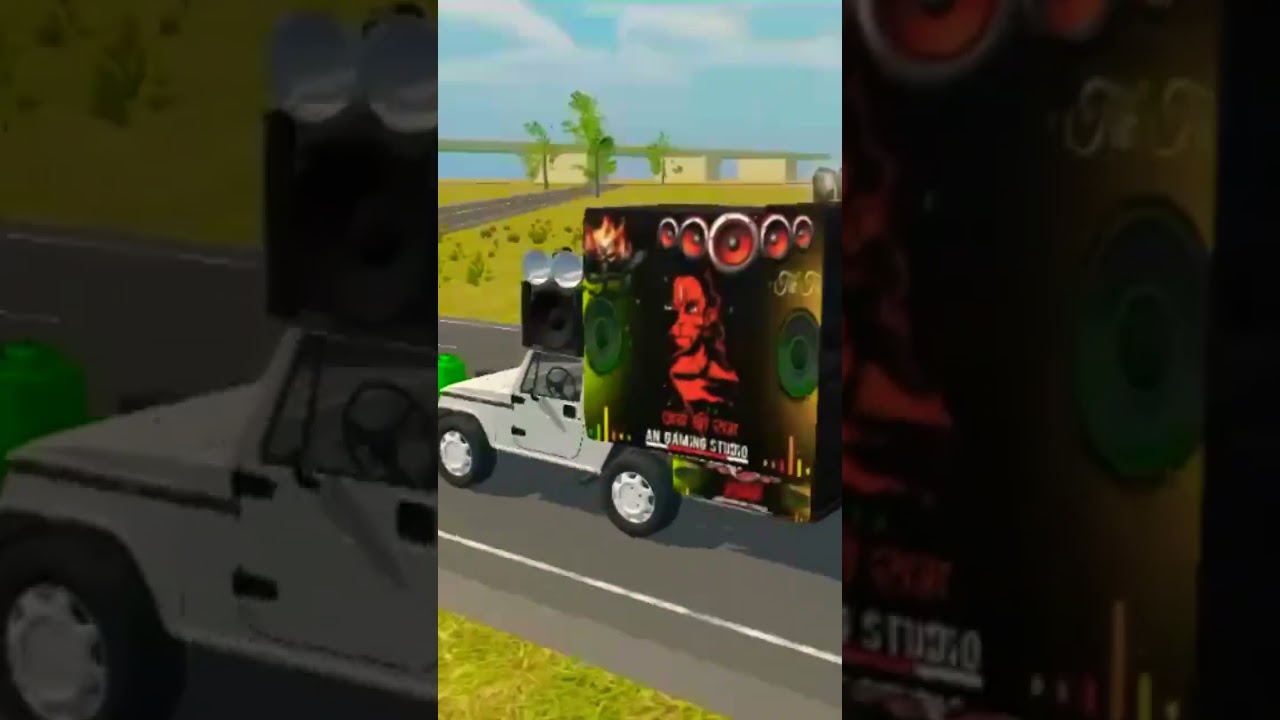 Indian Vehicles Simulator 3d Dj Kaise Bajaye #shorts #trending