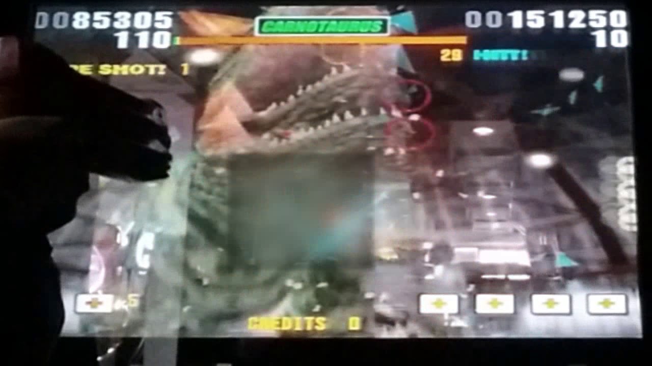 The Lost World: Jurassic Park (level 6, 5 life start, shuffle stage) dual play