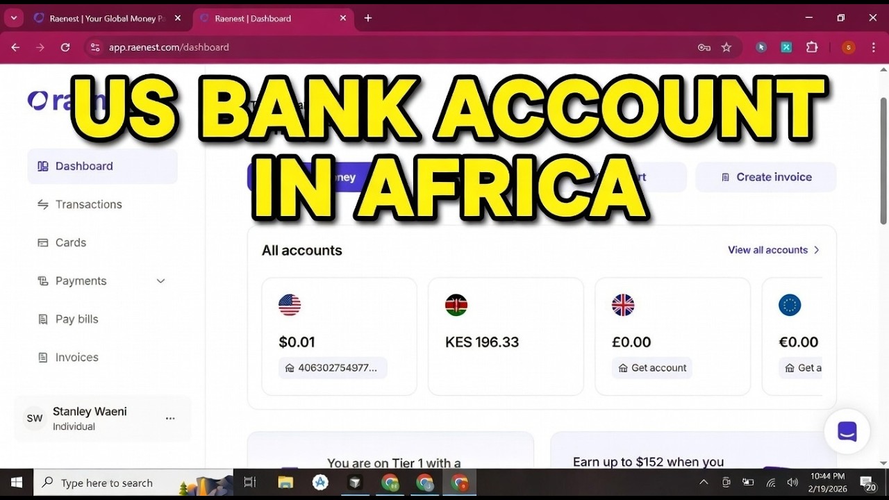 How to Get a US Bank Account in Africa (Receive USD, GBP & EUR Online &ndash; 2026 Guide)