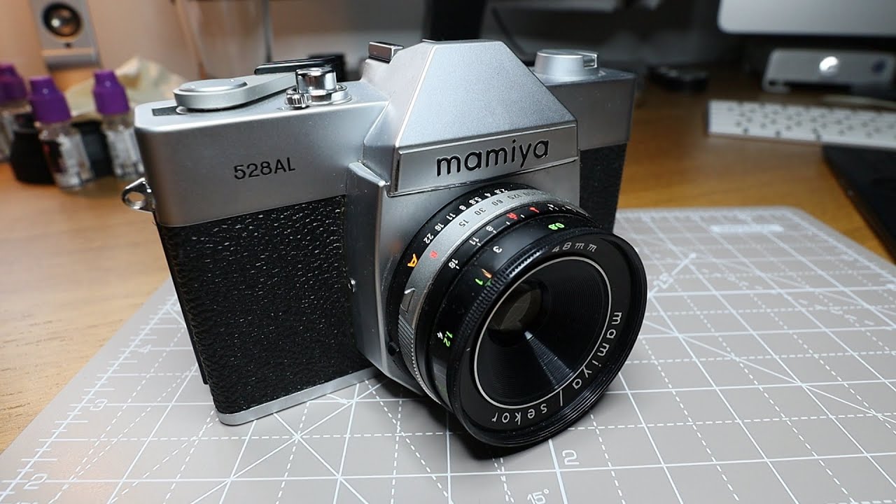 MAMIYA 528AL 35mm FILM TEST AND REVIEW - the first camera test from the Camera Rescue Outlet Box