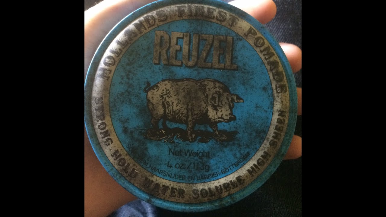 Reuzel Blue -- Pomade Review