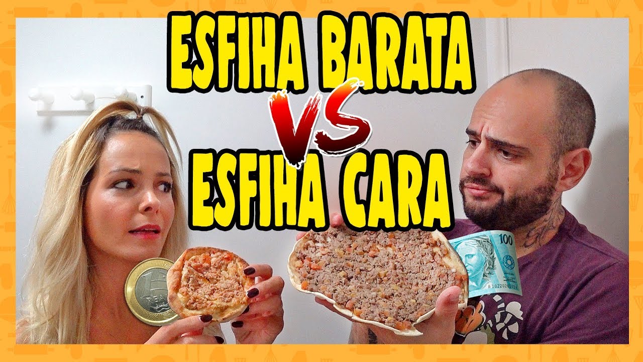 COMPARAMOS UMA ESFIHA BARATA COM UMA CARA, QUAL A MELHOR? | #ProvandoDelivery