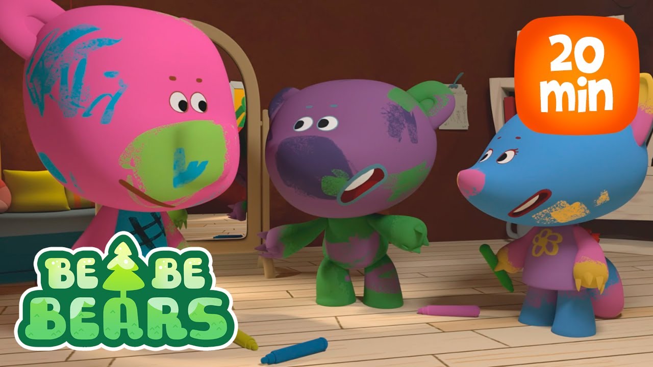 Be Be Bears 🐻‍❄️🐻 Ursinho Invisível e mais episódios completos | Cocotoons Brasil