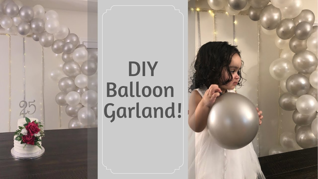 How to Make a Balloon Garland