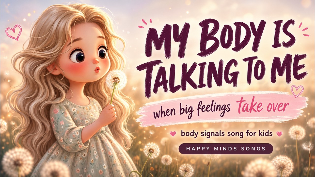 My Body Is Talking to Me| Body Signals Song for Kids | Understand Big Feelings Before They Take Over