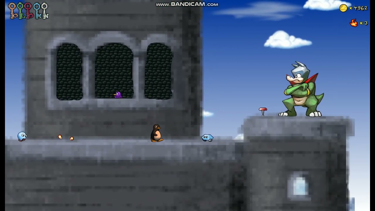 SuperTux 0.8.0 Nolok Mountain Peak #4