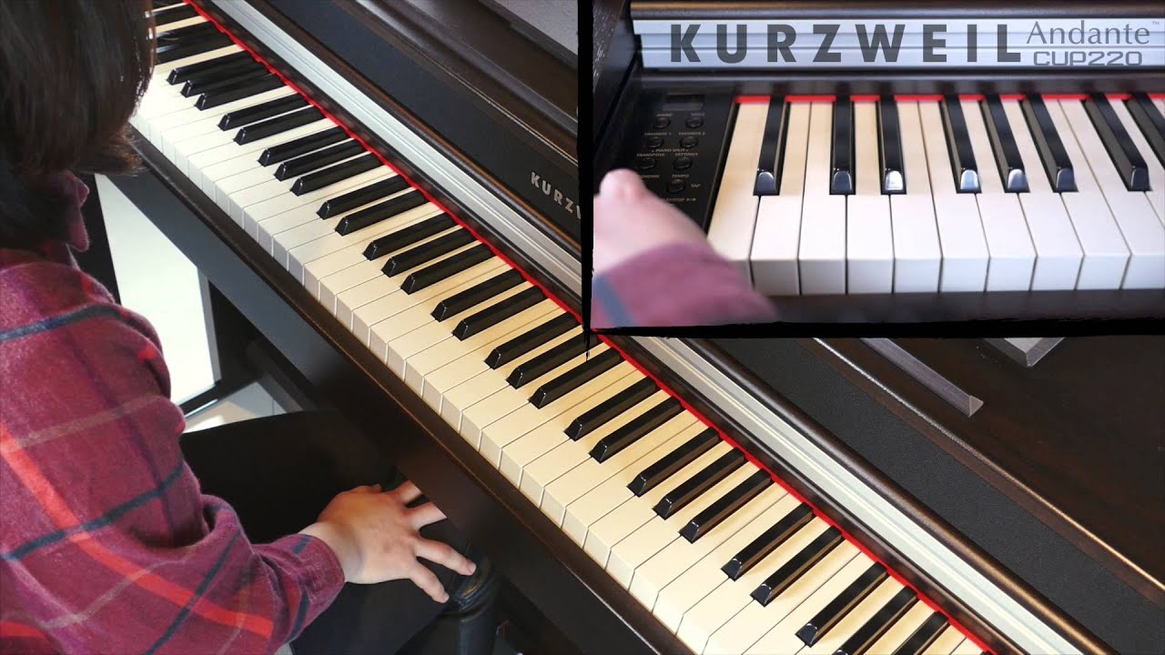 영창뮤직 디지털피아노 커즈와일 cup 220 녹음기능