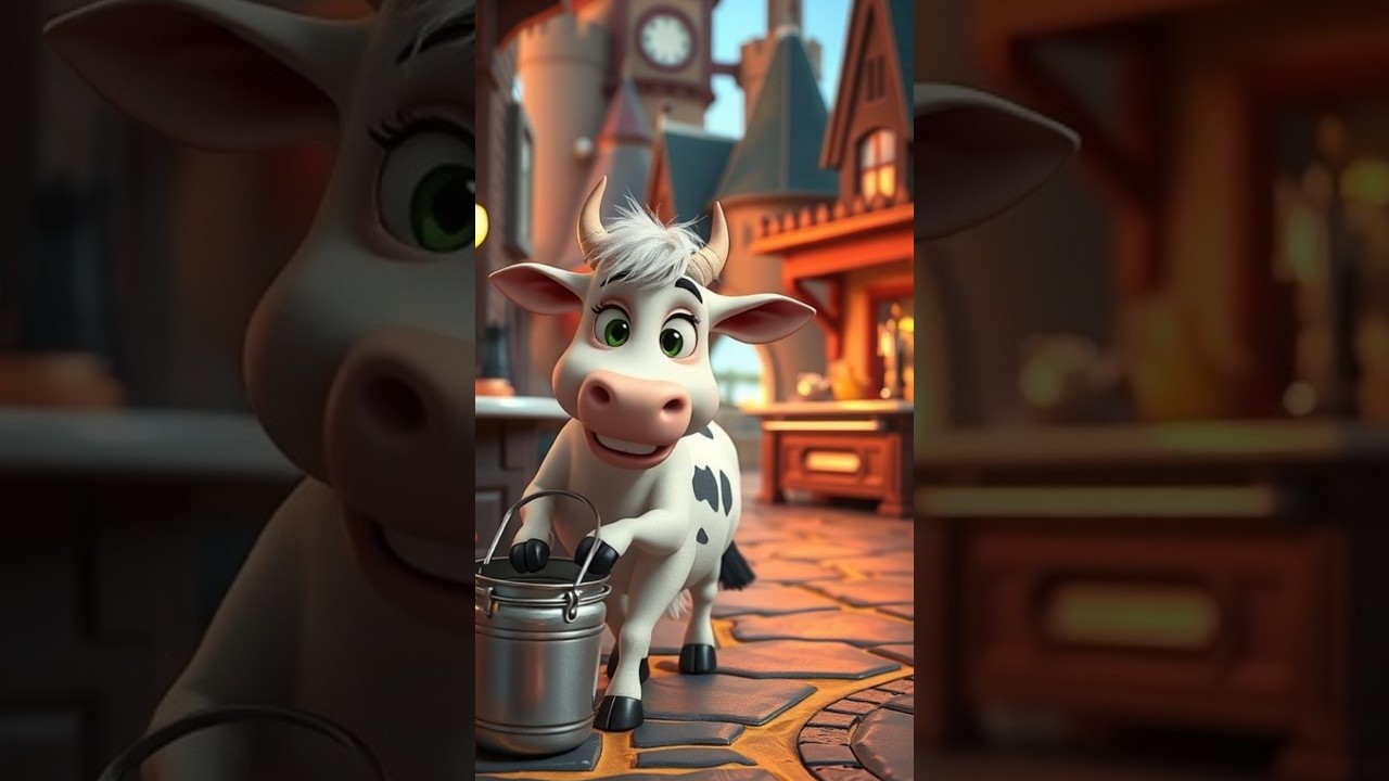 The Cow Who Played the Castle Trumpet | Animated Fable Short | Bee Animation