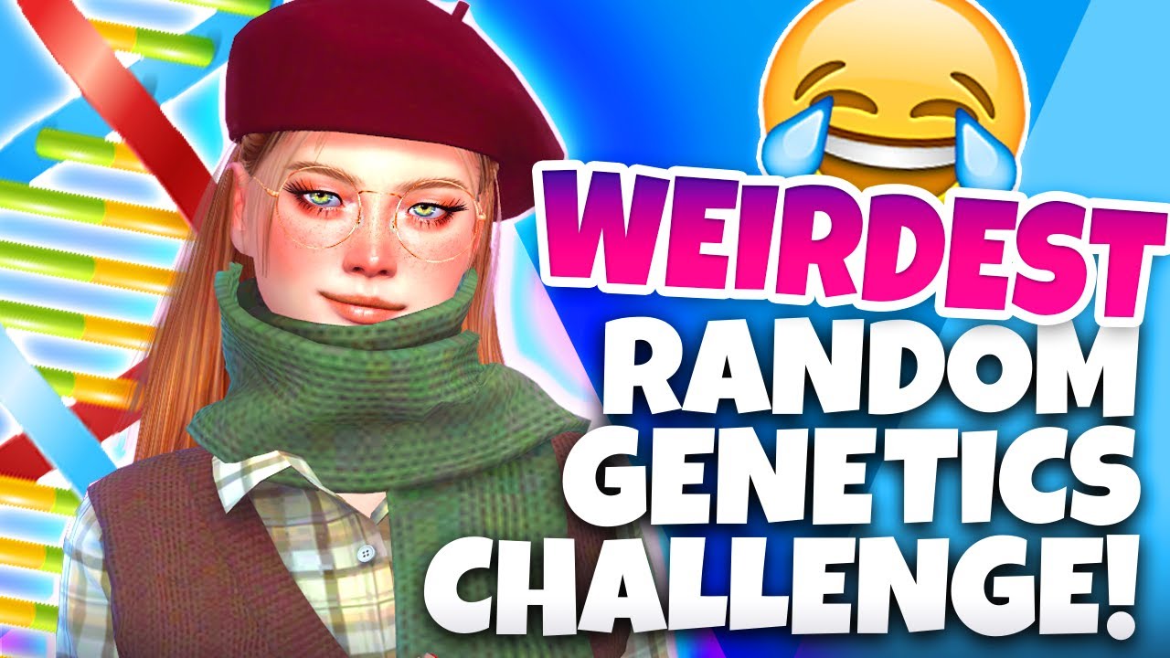the most chaotic RANDOM GENETICS CHALLENGE... (The Sims 4)