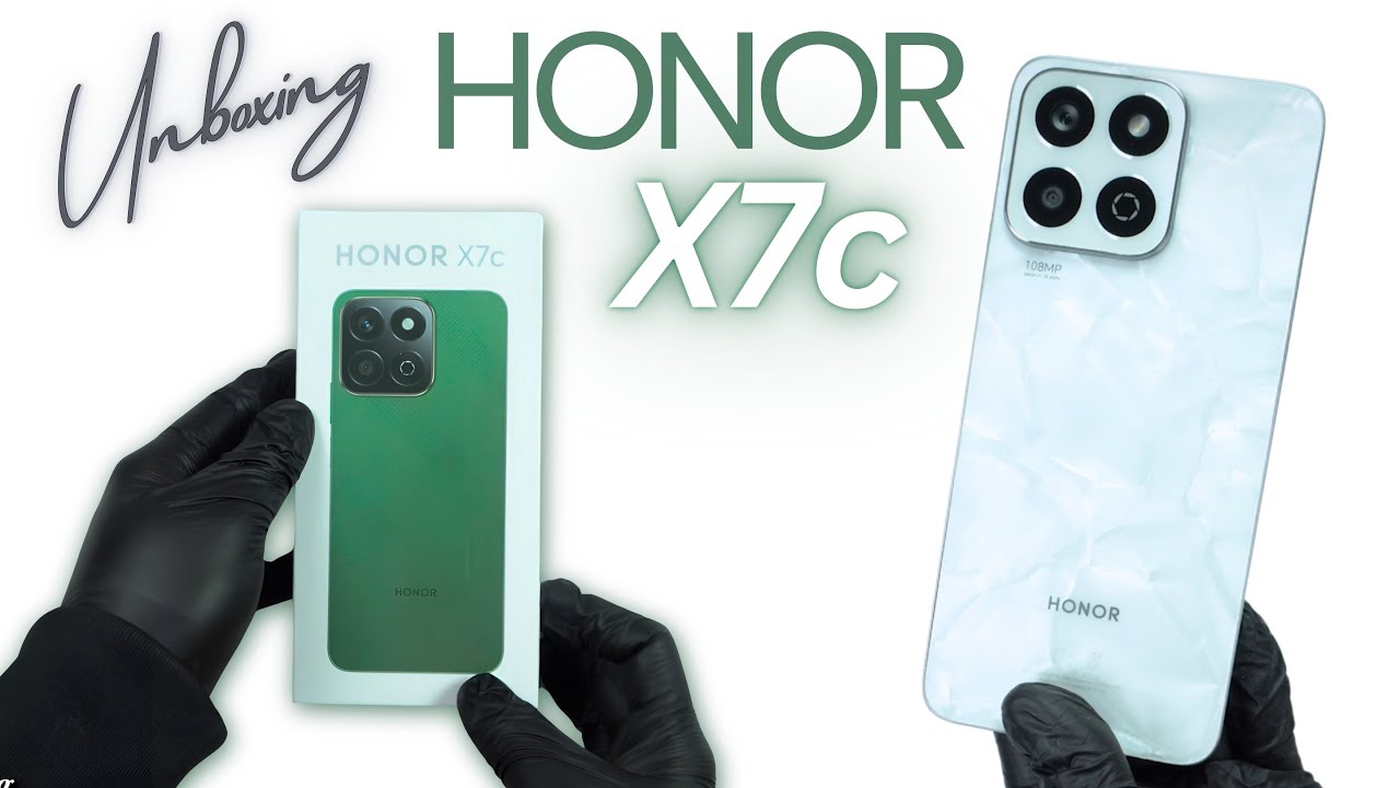 Honor X7c Unboxing