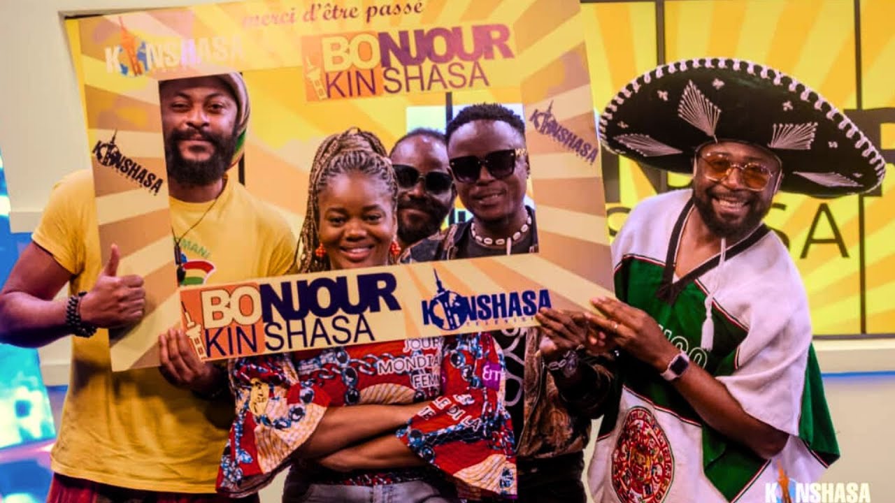 BONJOUR  KINSHASA AVEC L'ARTISTE KASSIM