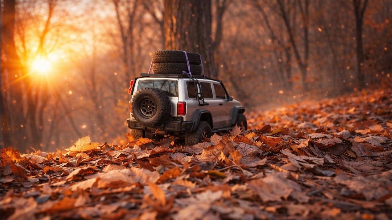 🔥 Epic RC Forest Crawl! | Realistic Off-Road Adventure 🍂