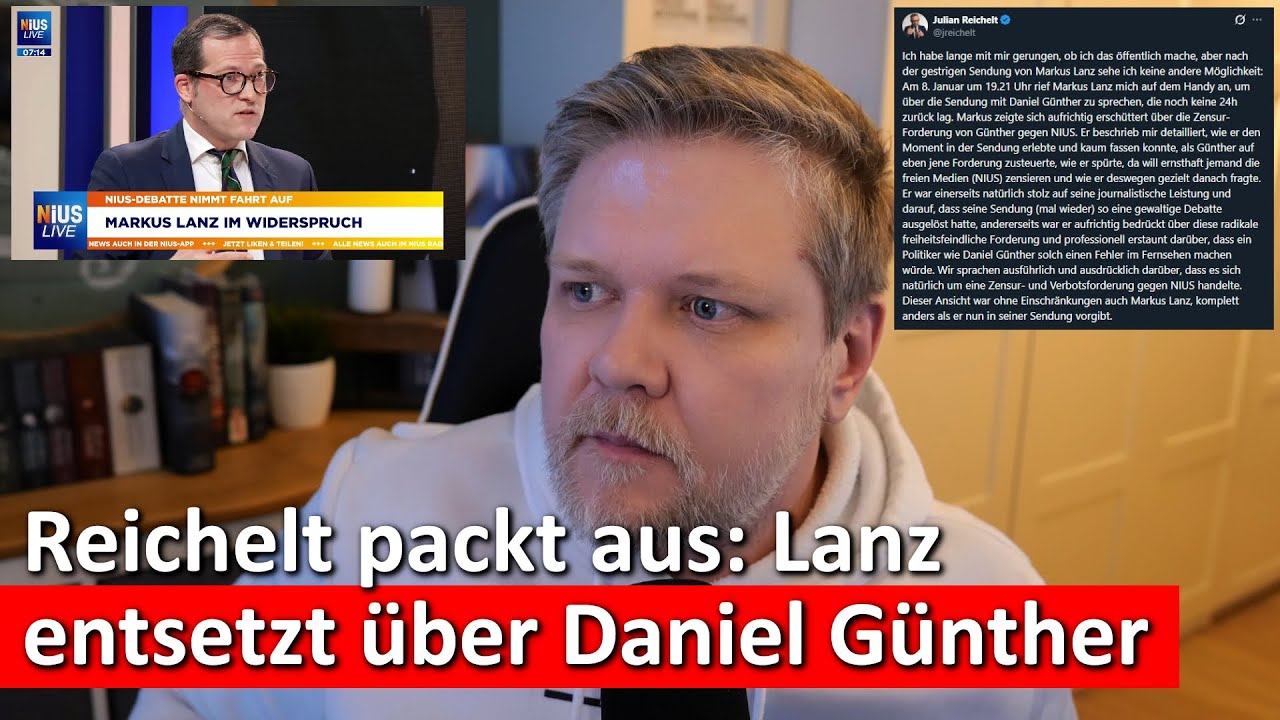 Hinter den Kulissen der Sendung: Reichelts Aussage bringt Lanz in Erklärungsnot
