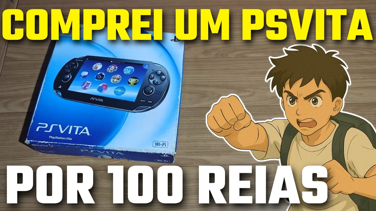 Vale a Pena? Comprei um PS Vita Usado por Apenas R$100! ⏳