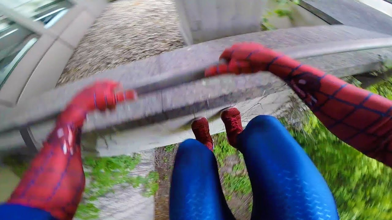 SPIDERMAN Parkour POV - Real Life