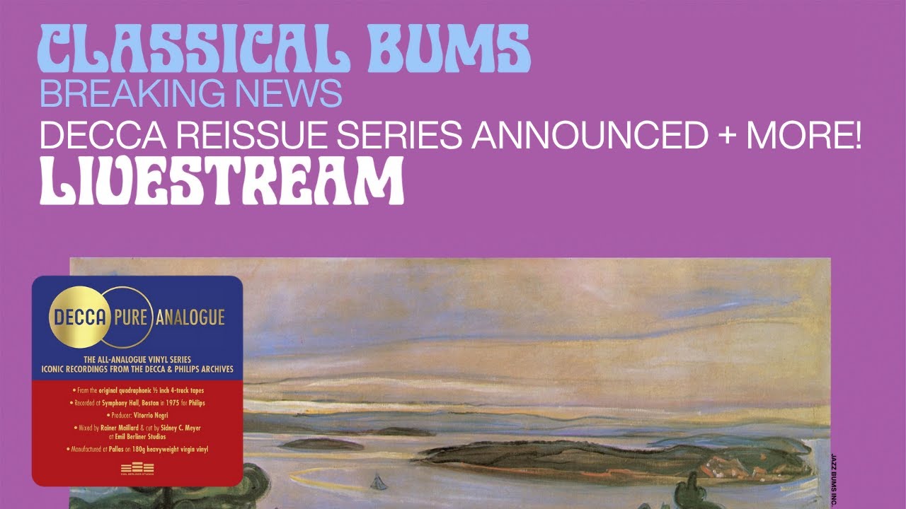 CLASSICAL BUMS! Decca + RCA Series Announced!