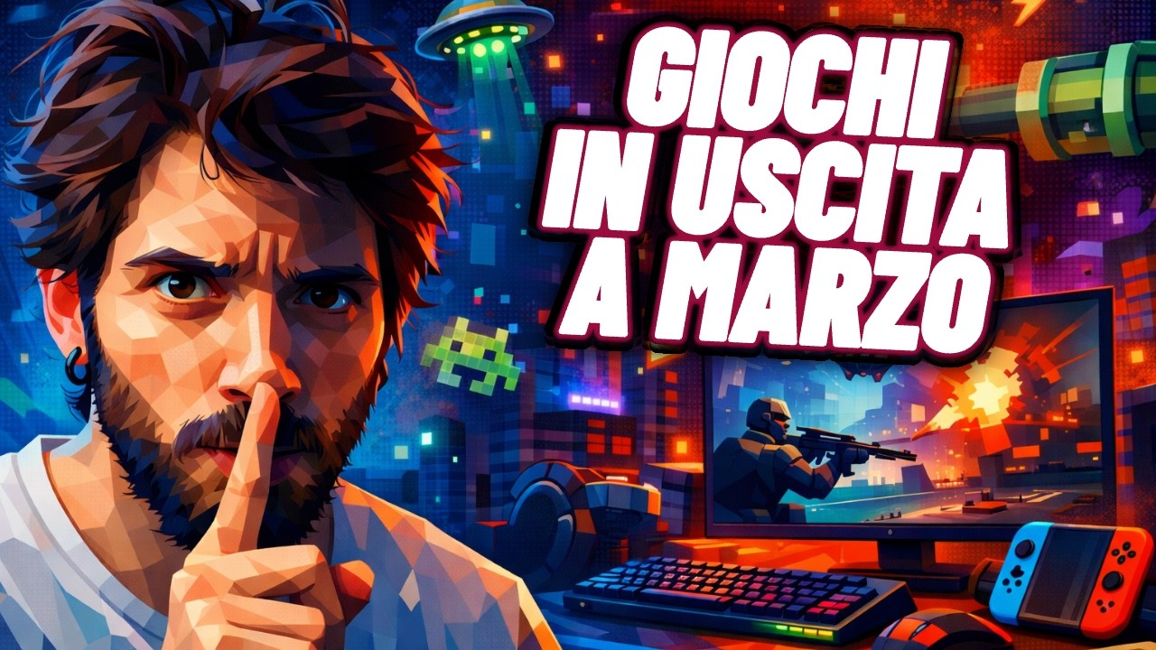 Listone giochi in uscita a Marzo IN LIVE 🔴