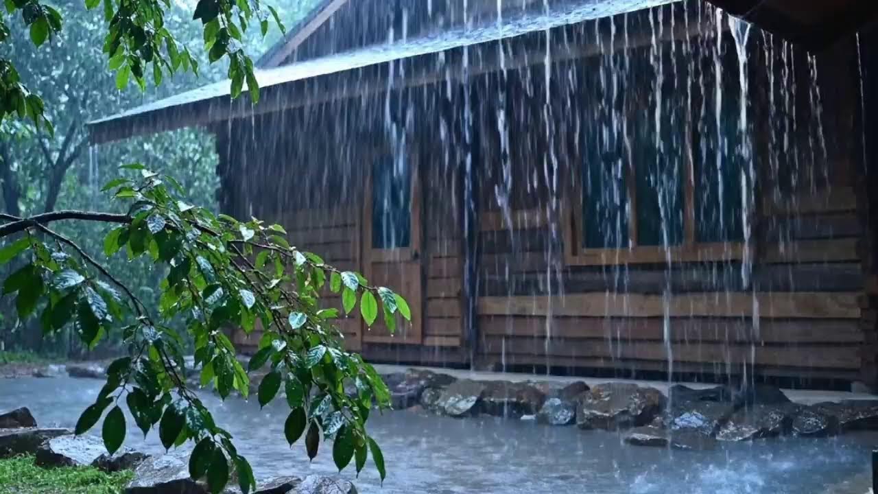 🔴 LIVE Deep Sleep Rain – No Music, Just Pure Nature