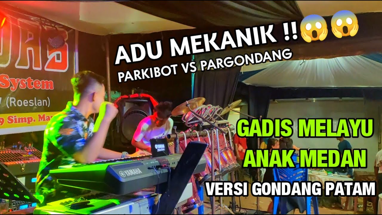 ADU MEKANIK!! GADIS MELAYU DENGAN TORTOR BATAK VS ANAK MEDAN VERSI GONDANG PATAM