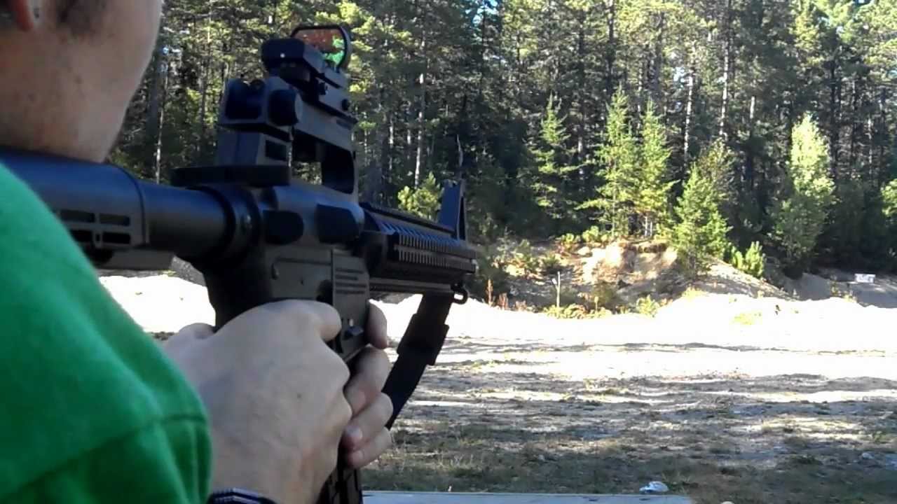 Mossberg 715T Tactical 22 + RDS/Red Dot Sight-In & Shooting