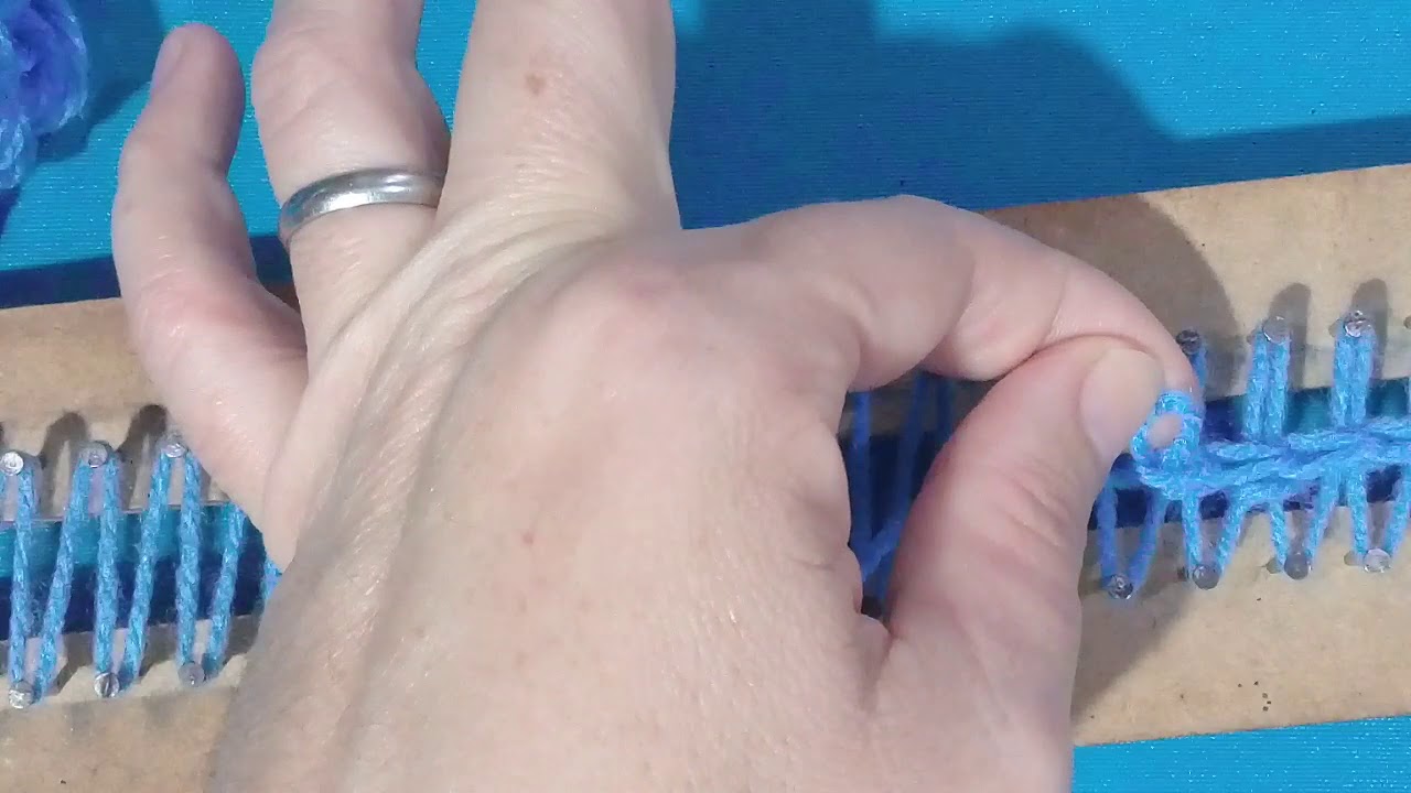 Início de ponto no tear vídeo 1
