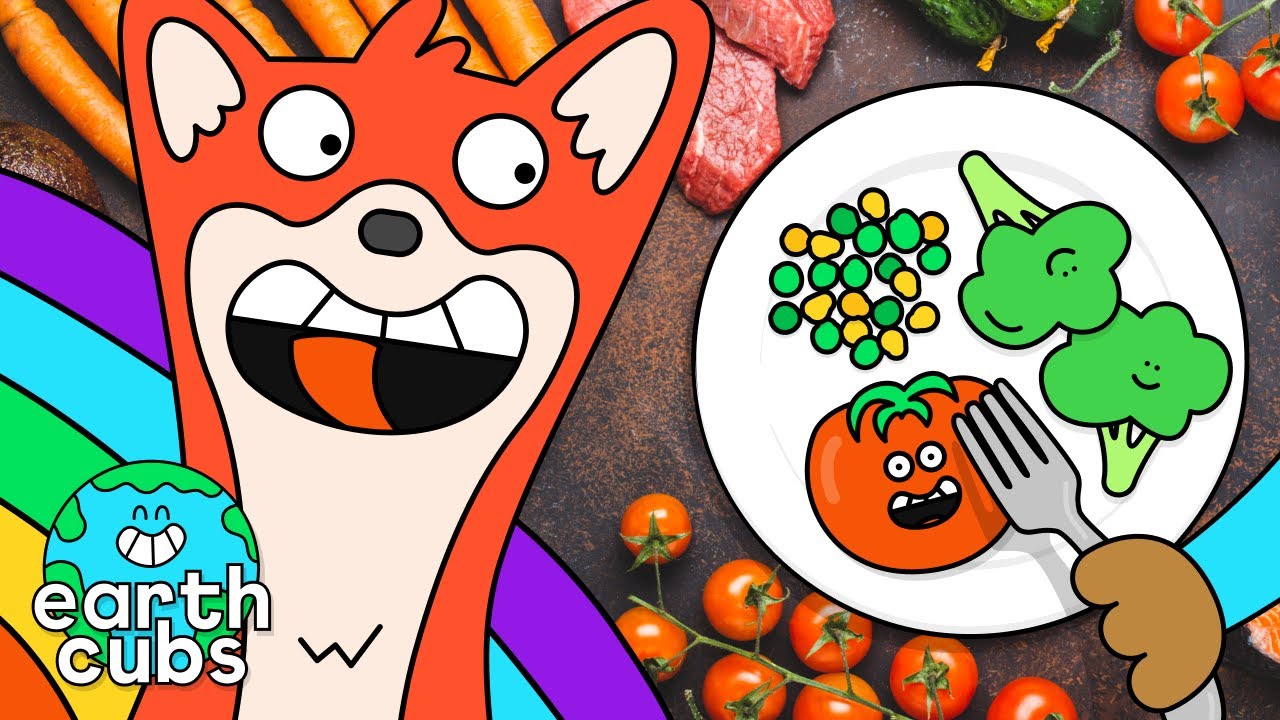 Eat the Rainbow! 🌈 | Fun and Educational Videos for Kids!