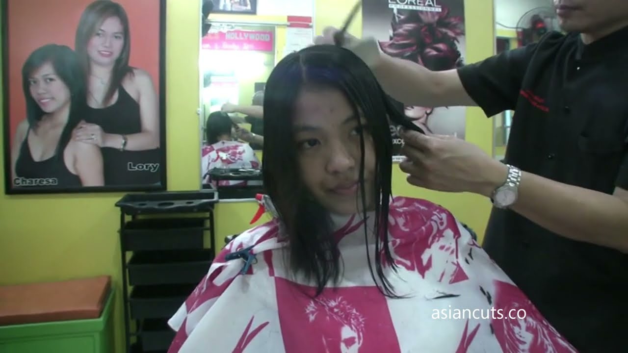 Sally's In Law - Long to Angled Bob