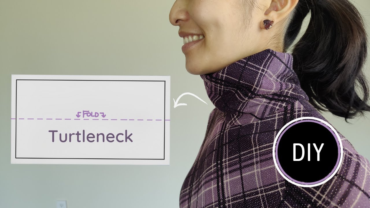 Turtleneck Made EASY: Draft & Sew in Minutes! (Yes, it&rsquo;s literally just a rectangle!)