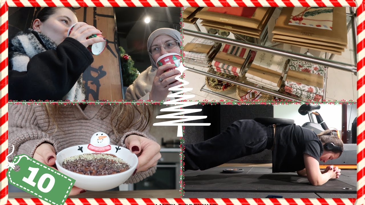Anneyle Gezmelerde, Zara Home Alışverişi, Kar Yağdı, Akşam Çalışmak, En sevdiğim Egzersizler 🎄⛄️