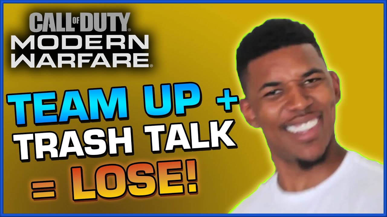 Don't Team Up in Free For All To Trash Talk Then Lose! 😂🤣🤬 (Modern Warfare Salty Reactions)