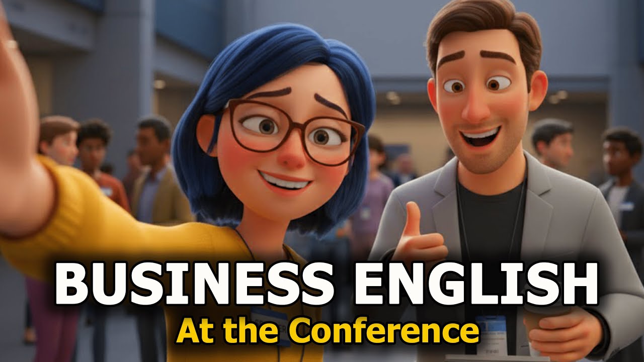 How to introduce yourself at a conference in English | Essential English for business events