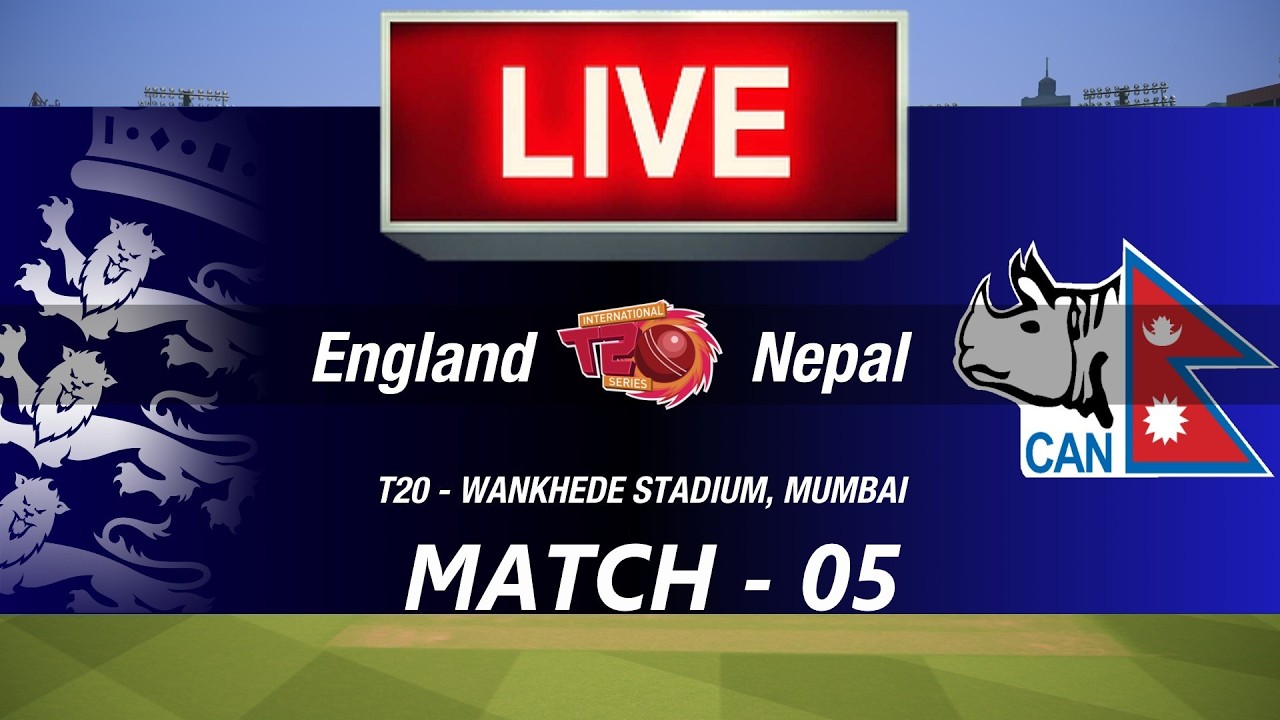 🛑LIVE- ENGLAND vs NEPAL🛑T20 WORLD CUP 2026🛑ENG vs NEP🛑CRICKET 26 GAMEPLAY🛑LIVE MATCH STREAMING🏏