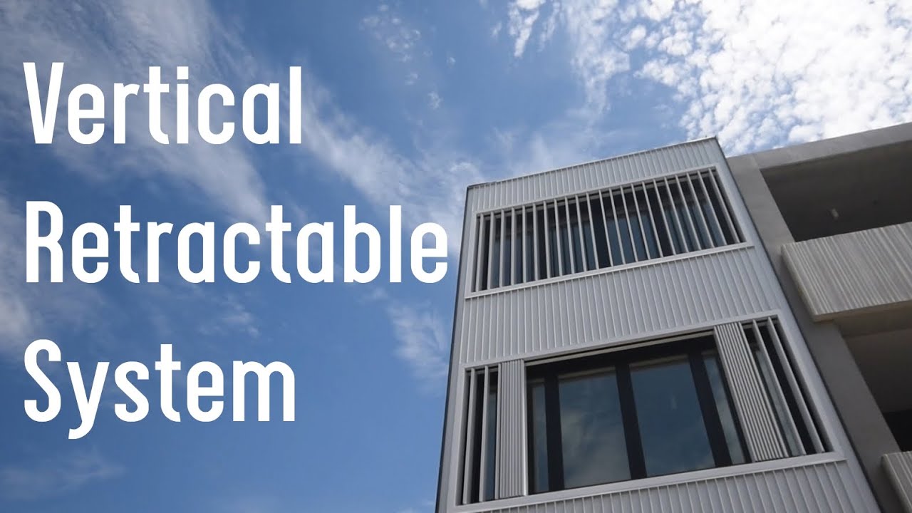 Vertical Retrac Louvres | Mikenda