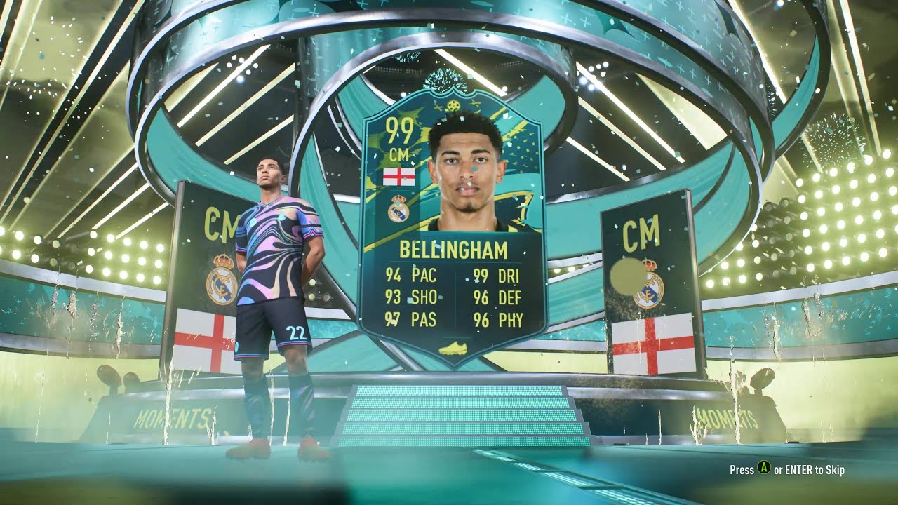 the Best CM in the Game Jude Bellingham 99 Moments is here! - FIFA 23 Ultimate Team