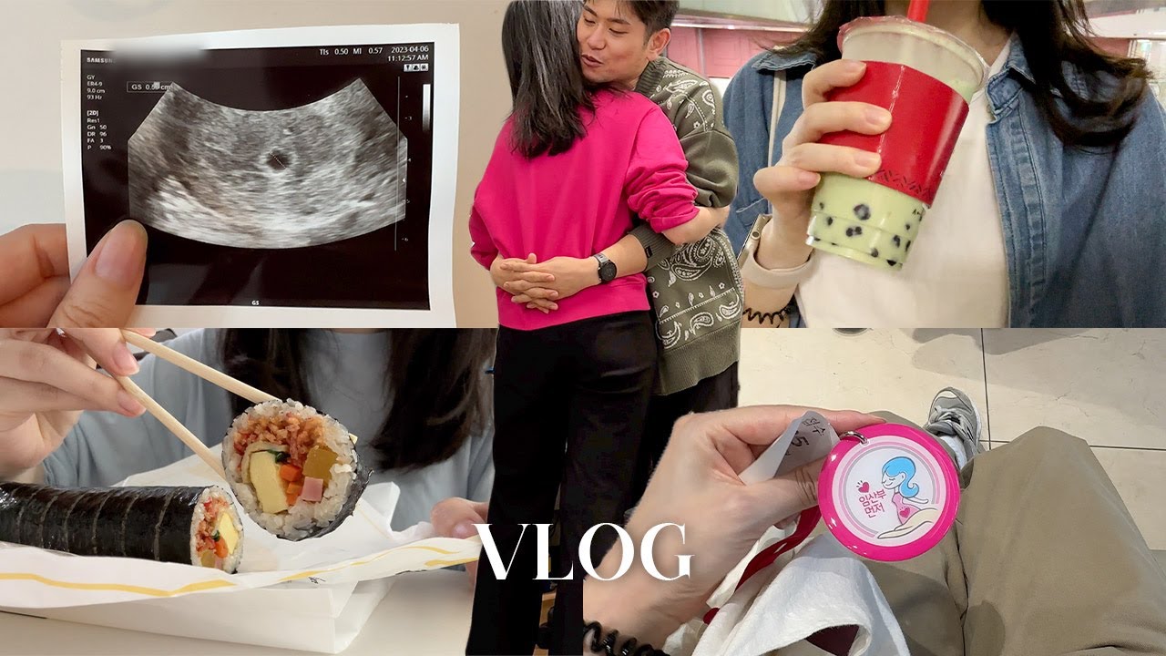 韓国で妊婦ライフスタート👶妊娠初期5w〜13w、つわり、久しぶりのゴンチャ、魔女キンパッ