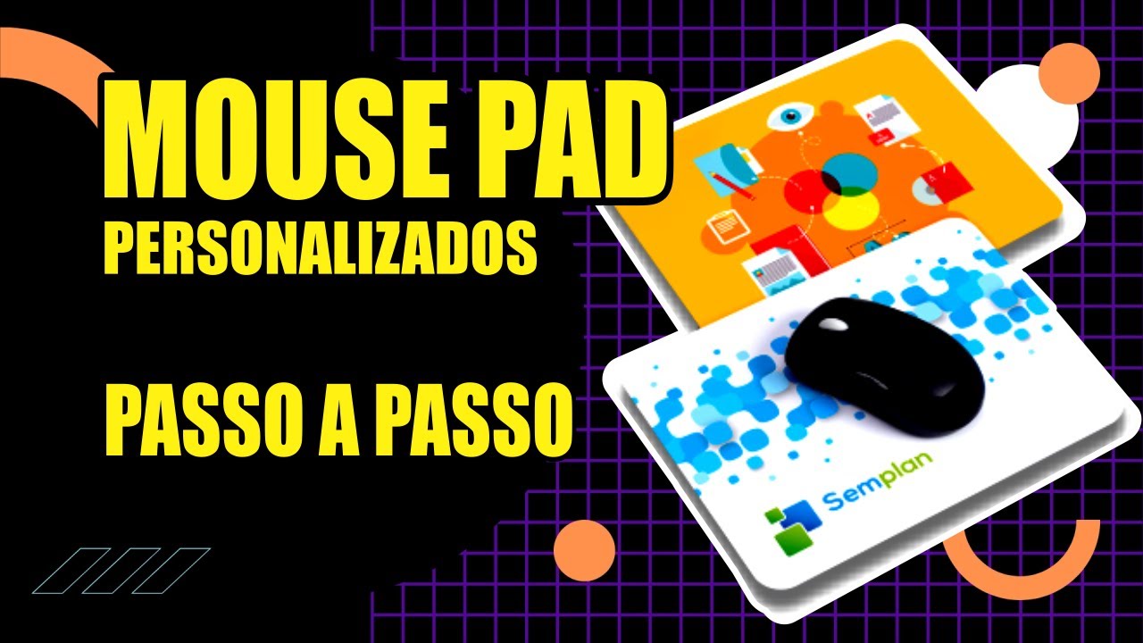 Como fazer Mouse Pad personalizado - tapete do mouse