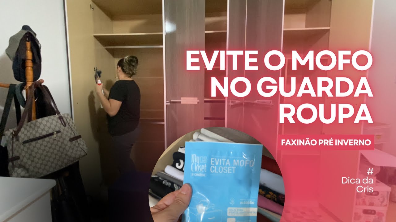 COMO ELIMINAR O MOFO NO GUARDA ROUPAS? COMO LIMPAR E PREVENIR? | 