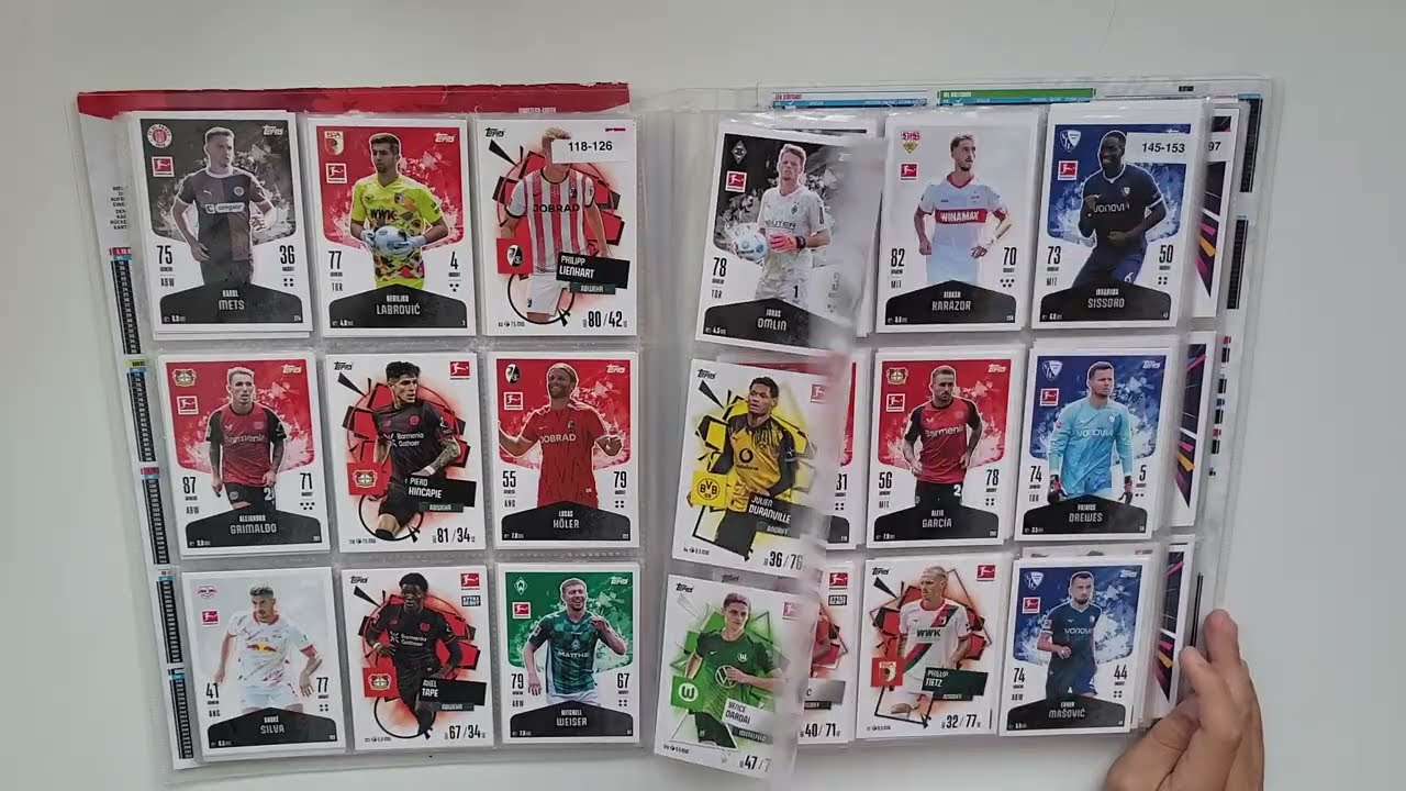 Ich zeige euch meine Fußballkarten