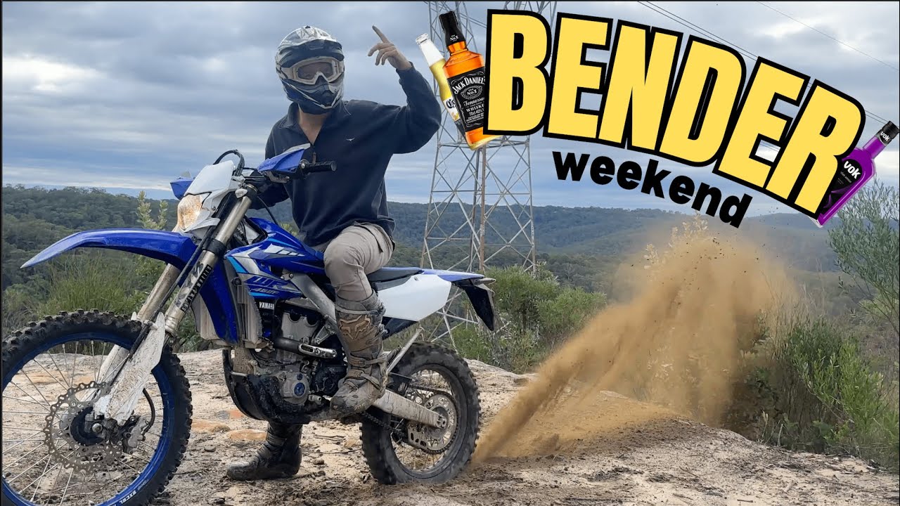 CRAZY DIRTBIKE MISSION // bender weekend🍾