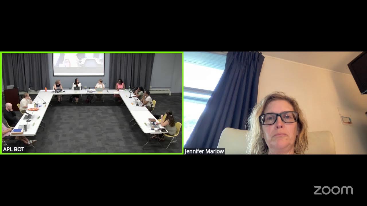 APL Board of Trustees Monthly Meeting - August 12, 2025