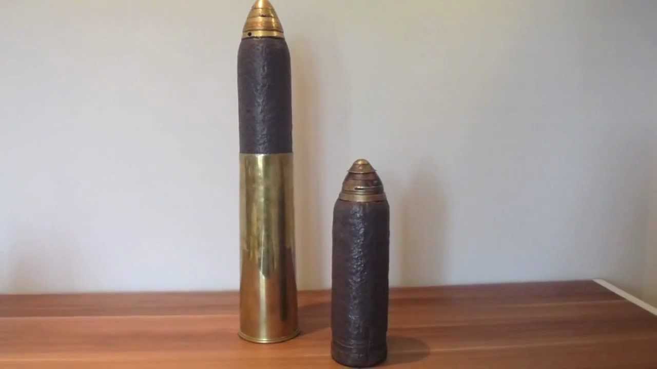 ww1 18lb (pound) artillery shells