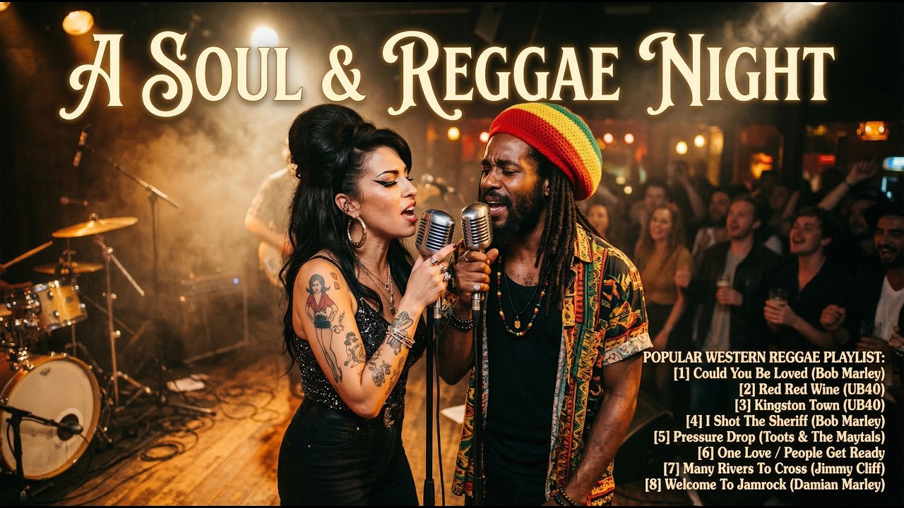 Reggae Night at the Bar 🌴🎶 | Island Vibes with a Beautiful Woman