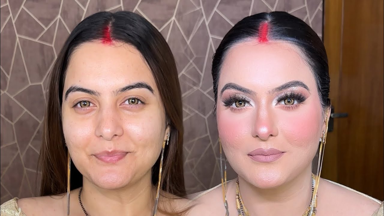 HD Reception makeup | Full Tutorial | Real Bride by @Manveen Makeovers | Dehradun Bride 😍