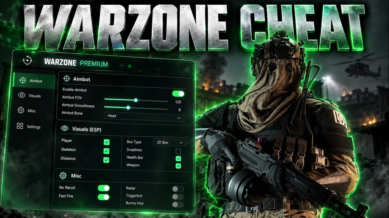 INSANE WARZONE CHEAT 2026 - 100% WORKING AIMBOT & ESP FREE