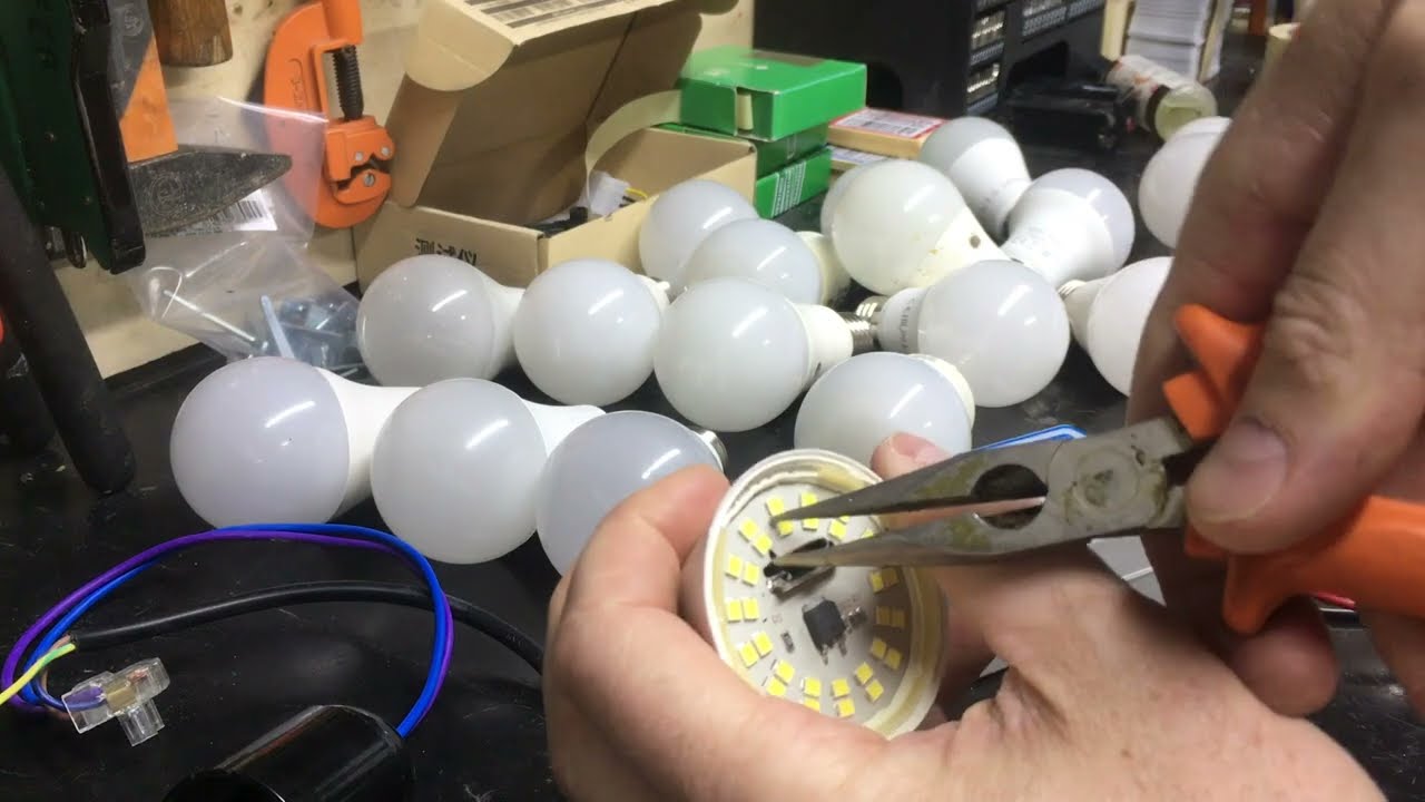 💡💡 Quante lampadine led si possono riparare con il metodo alla vigliacca ?