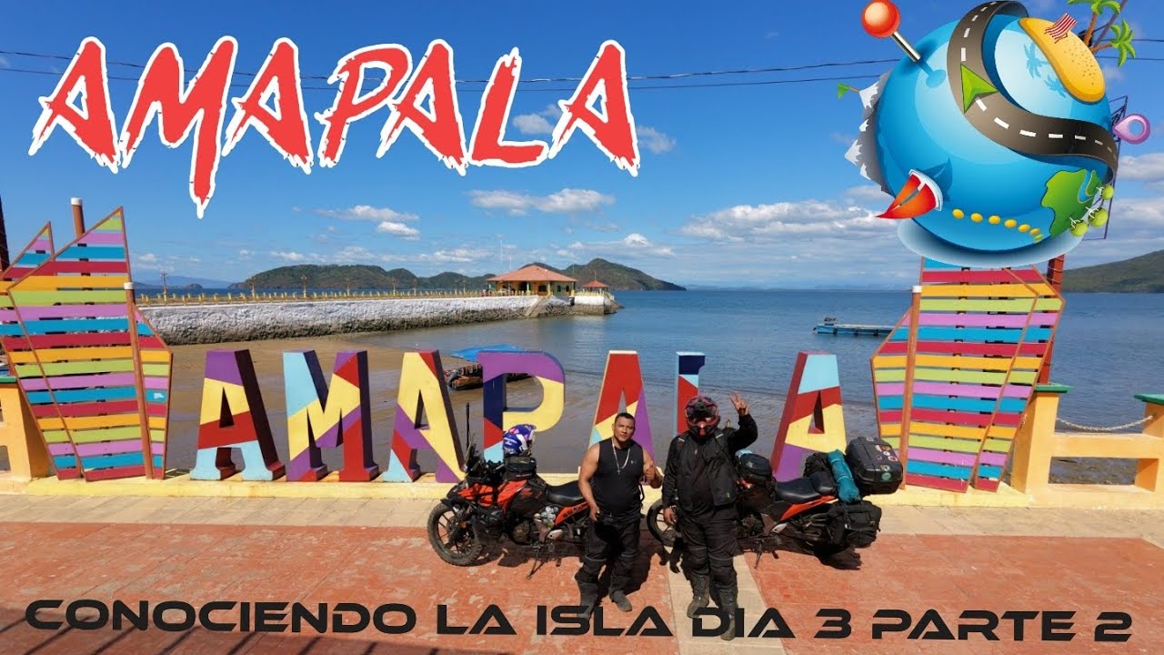 AMAPALA Llegamos buscar camping 