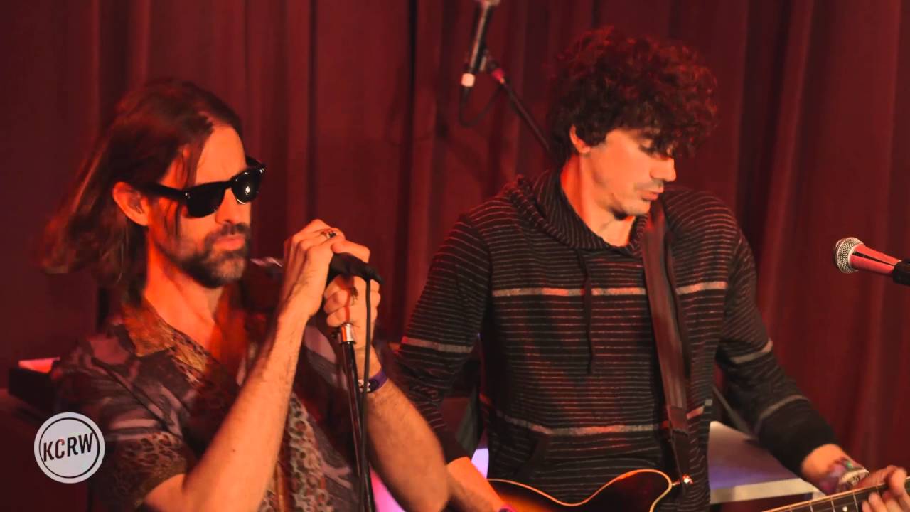 Miike Snow performing 