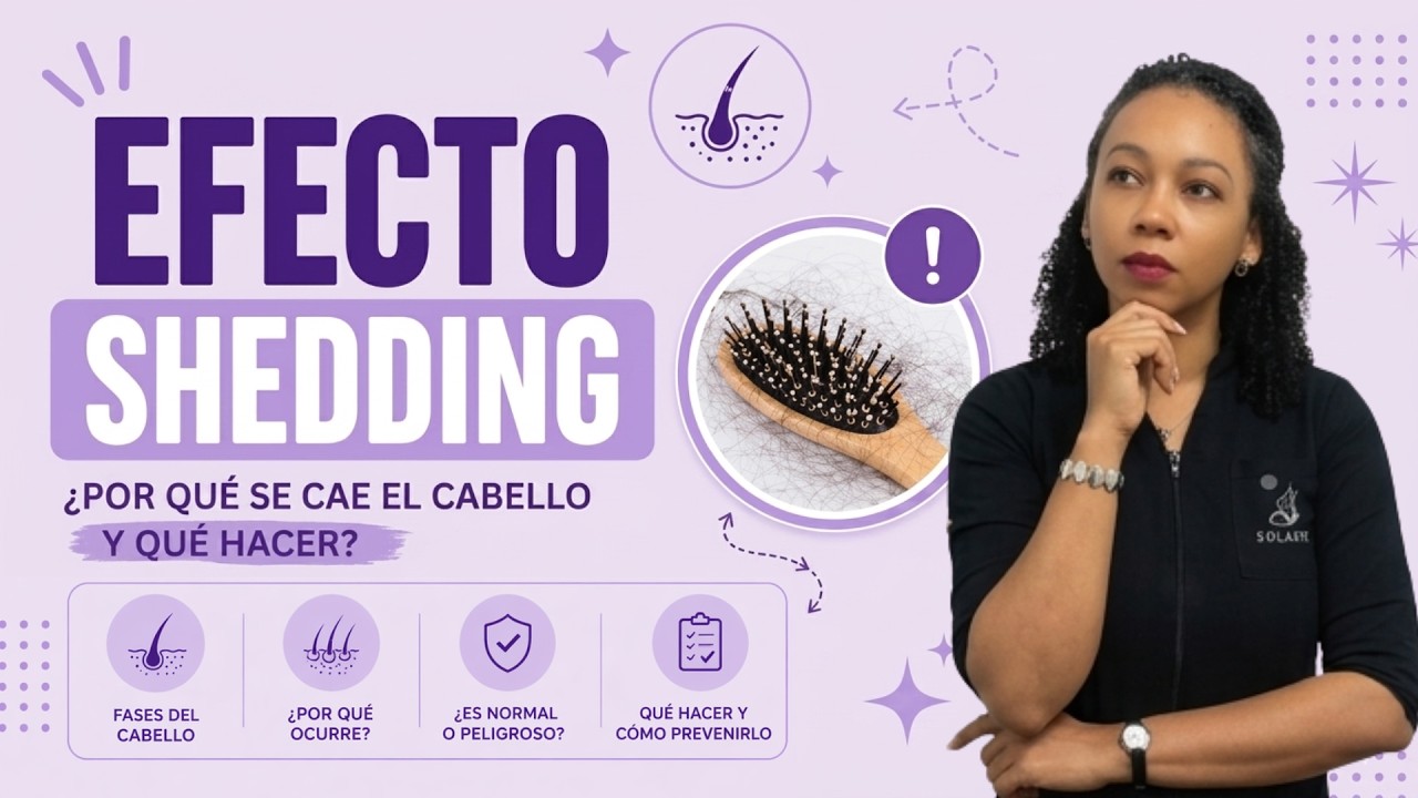 Shedding capilar: el susto que NADIE te advierte al iniciar un tratamiento