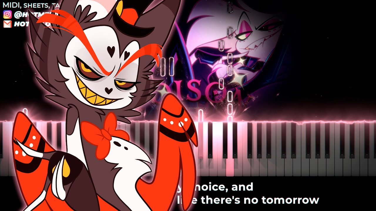 Poison - Hazbin Hotel - piano karaoke